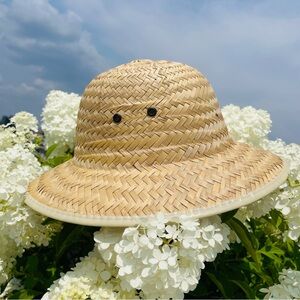Lack Of Color Explorer Fray Seagrass Bucket Hat Pith Helmet Safari
